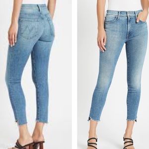 Mother Denim Stunner Ankle Step Fray Camp Expert Size 30